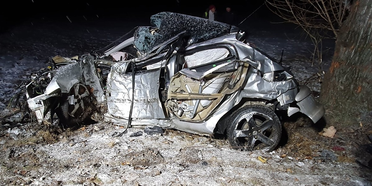 Opolskie. Wypadek w okolicach Polskiego Świętowa.