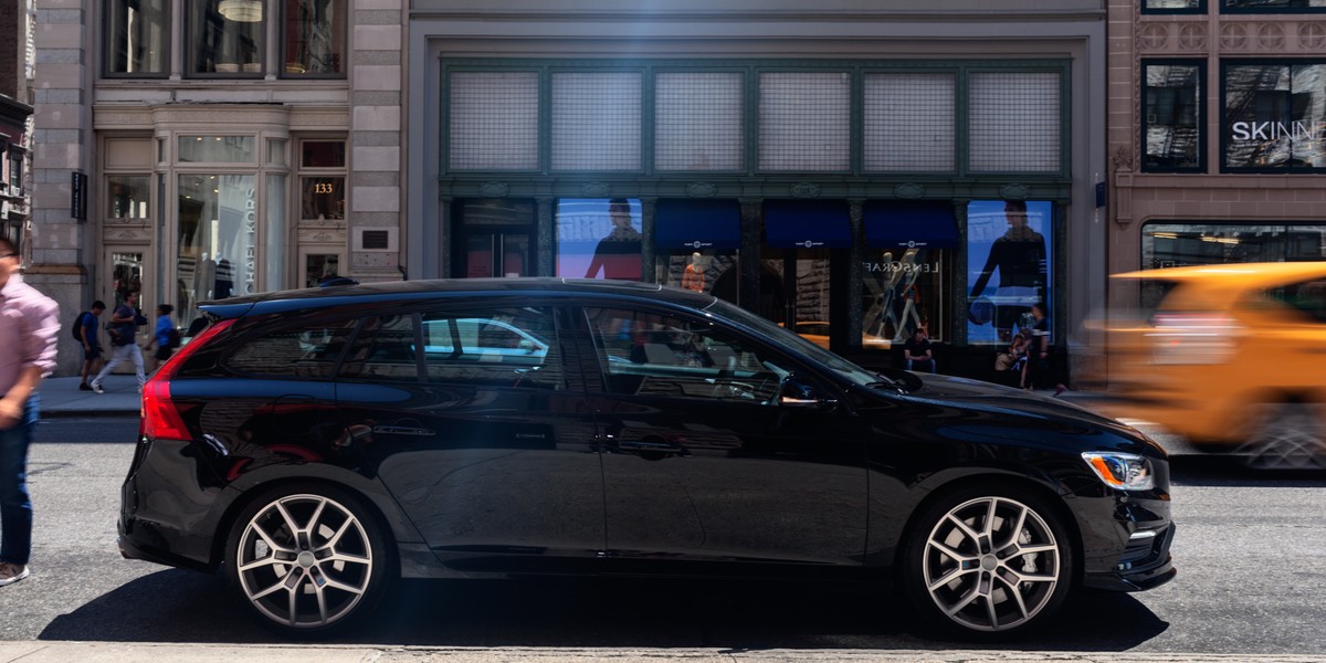 Now that's a black car.