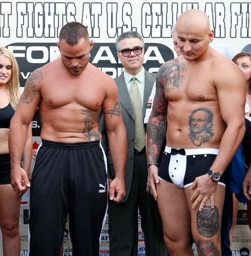 Szpilka i Mollo stanęli na wadze