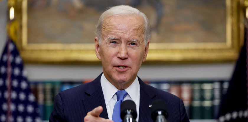 Joe Biden skomentował wycofanie Rosjan z Chersonia. Mówił o kompromisach