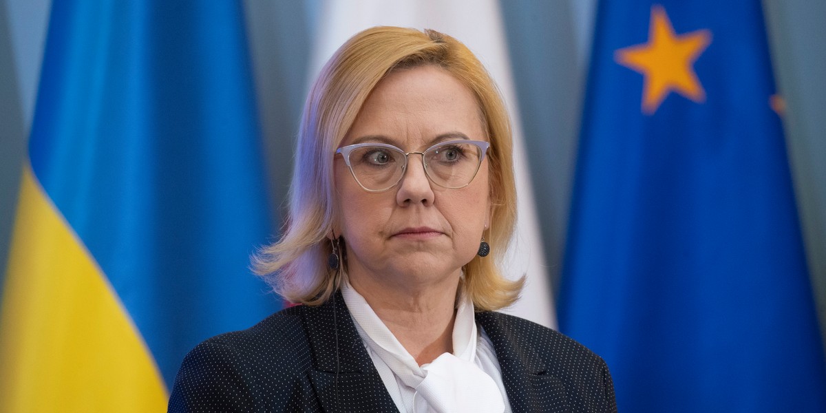 Minister klimatu i środowiska Anna Moskwa.