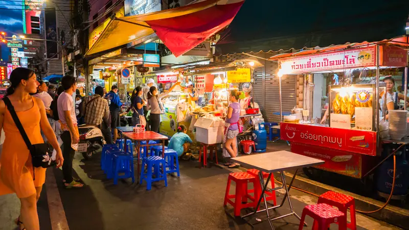 Street food w Bangkoku