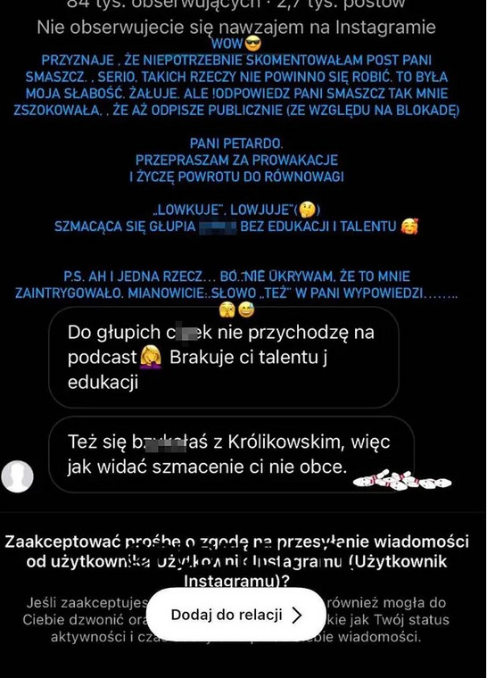 Komentarz Pauliny Smaszcz