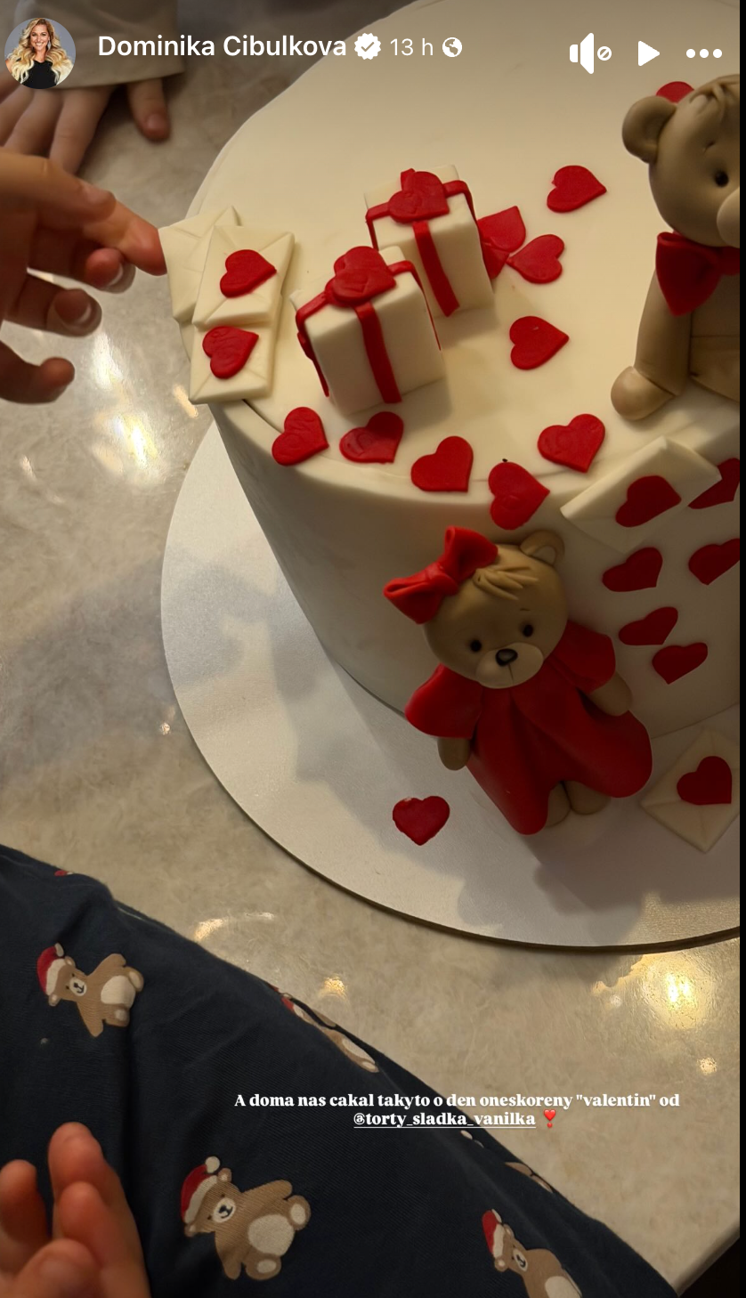 Dominika Navara Cibulková strávila Valentína v štýlovom dome neďaleko Prahy.