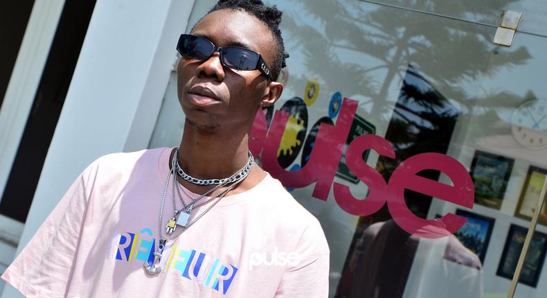 Blaqbonez visits Pulse Nigeria and talks about 100 Crowns, similarities to Prettyboy D-O, his new persona, 'Mr. Boombastic,' 100 Crowns and Davolee. (Pulse Nigeria)