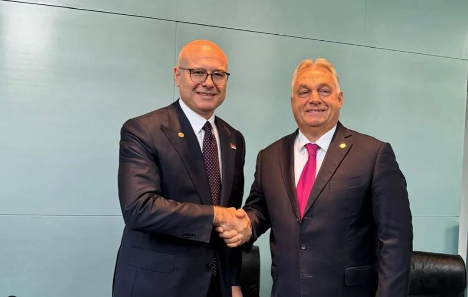 Miloš Vučević se sastao sa Viktorom Orbanom