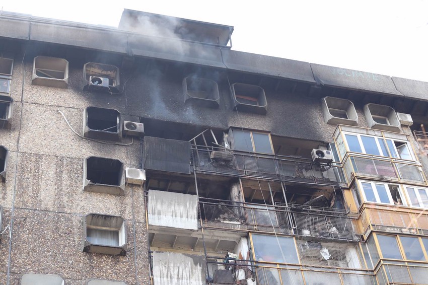 Požar na Novom Beogradu