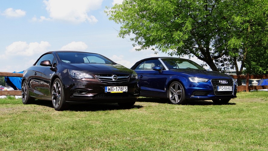 Opel cascada i audi A3 cabriolet