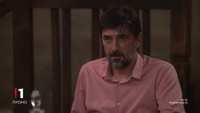 Vojin Ćetković u seriji "Tajne vinove loze"