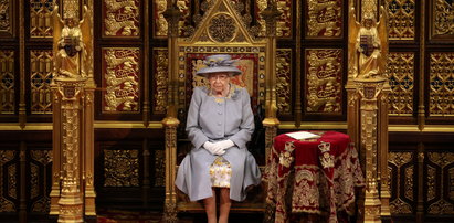 Po raz pierwszy od śmierci księcia Filipa, królowa Elżbieta II wygłosiła mowę tronową