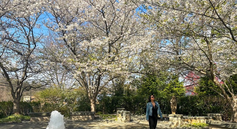 Washington, DC, has some beautiful cherry blossoms in the spring. Hayley Hutson