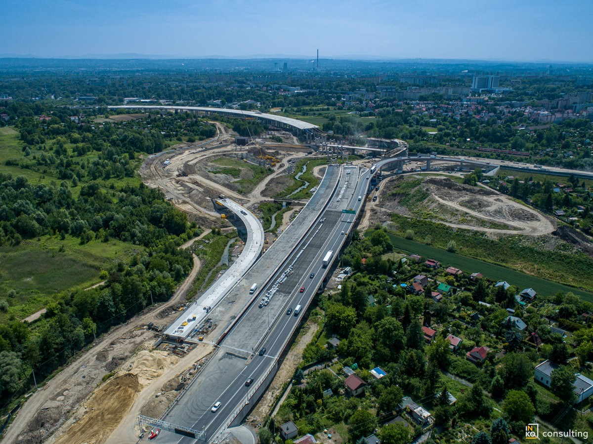 Budowa S7 na odcinku odcinku Widoma - Kraków