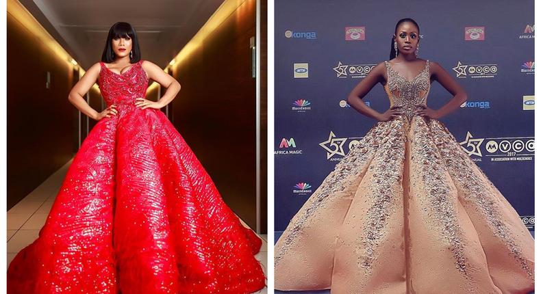 2 times Zynnell Zuh channelled Nana Akua Addo on the red carpet