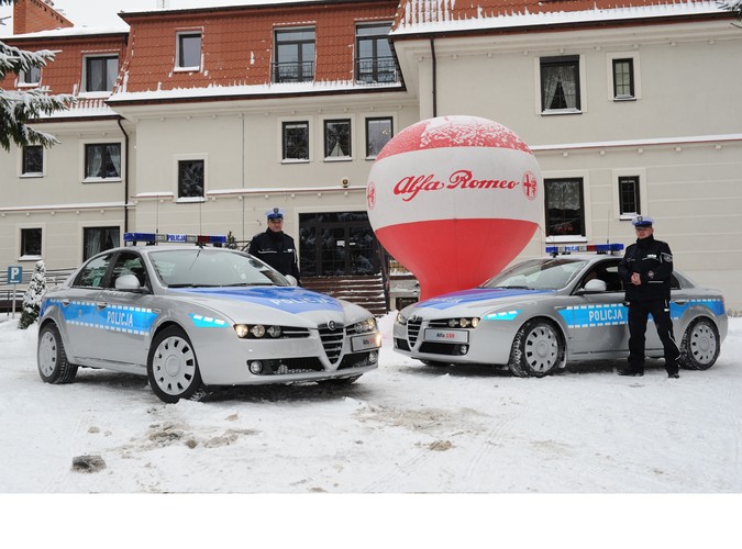 Alfa Romeo - nowa broń policji
