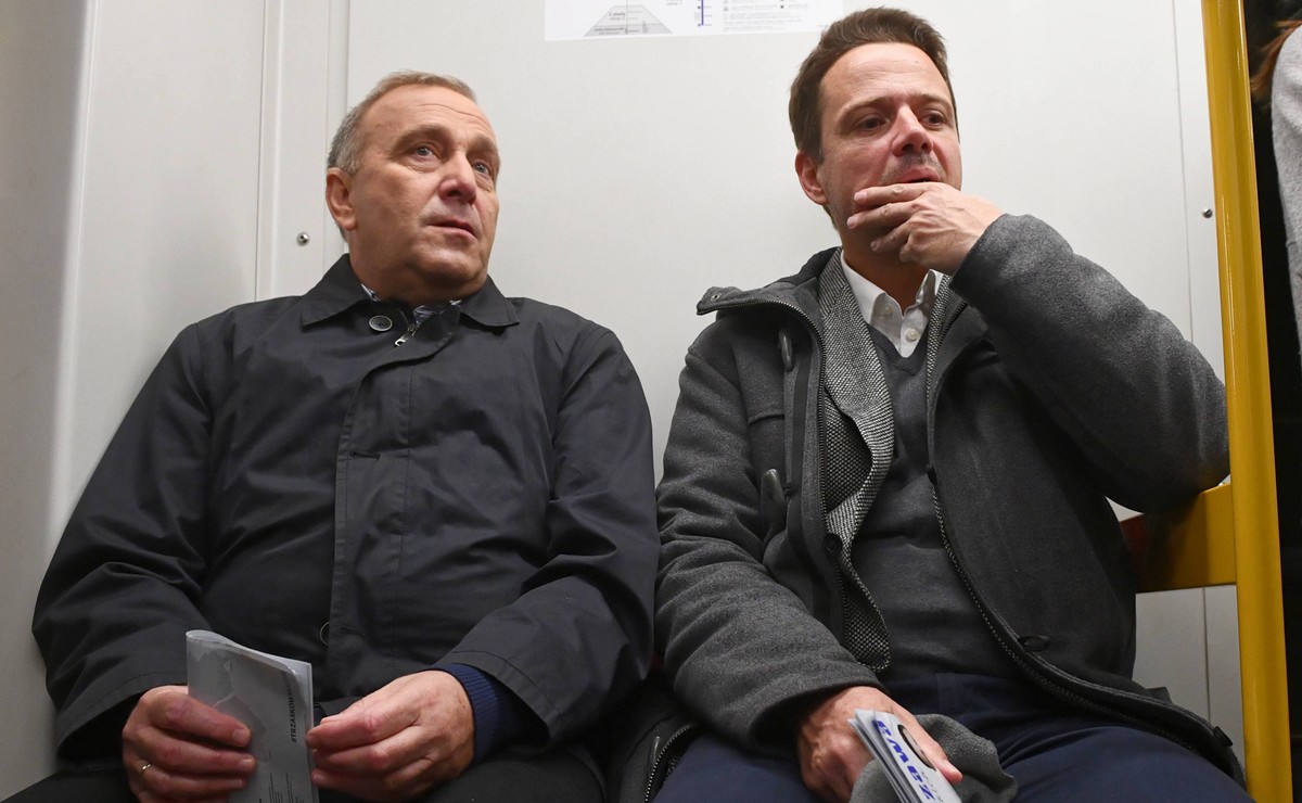 Grzegorz Schetyna i Rafał Trzaskowski