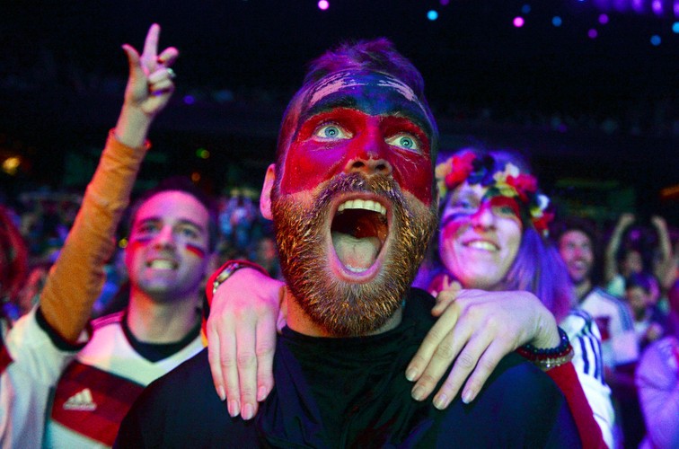 Radość Niemców ze zdobycia mistrzostwa świata