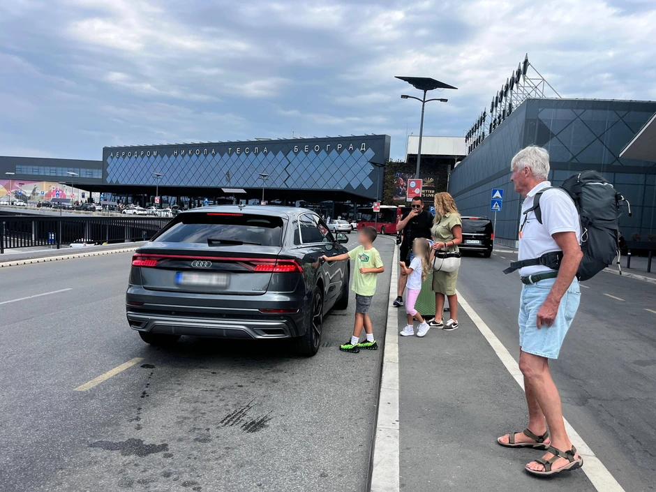 Peđa Medenica sa ženom