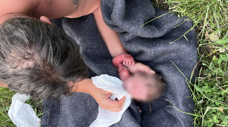A 31 éves horvát állampolgárságú nő ellentmondásos információkat adott arról, hogy pontosan hol adott életet a gyermeknek / Fotó: Police.hu