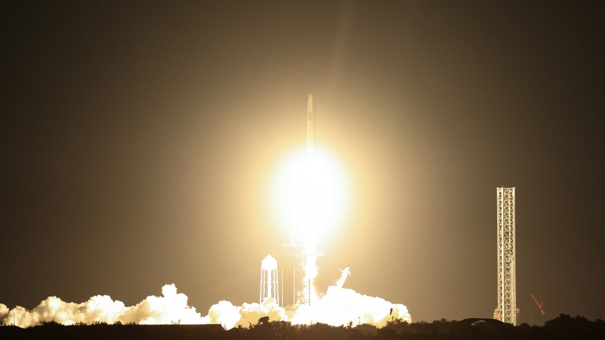 Start rakiety Falcon 9