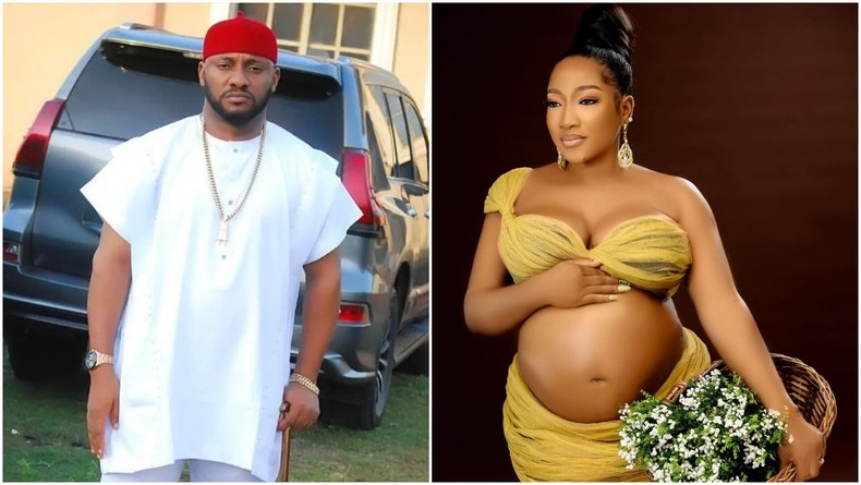 Nollywood actor Yul Edochie and second wife Judy Moghalu [Instagram/YulEdochie] [Instagram/JudyMoghalu]