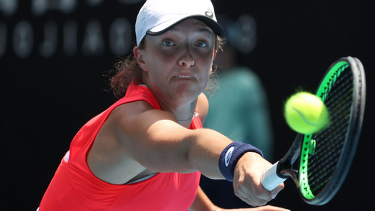 Australian Open. Iga Świątek - Arantxa Rus. Kiedy mecz?