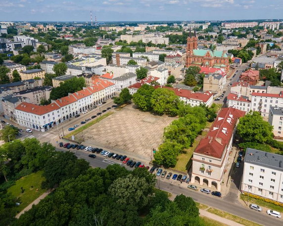 Stary rynek w Łodzi