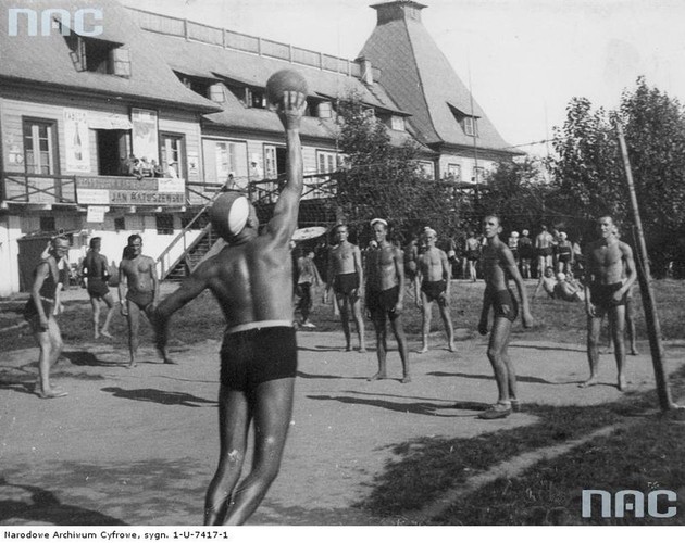 Warszawa. Plaża braci Kozłowskich