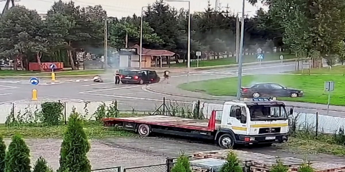Koszmarny wypadek na skrzyżowaniu w Kłodzku.
