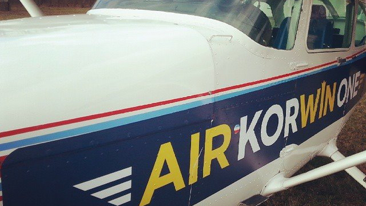Tak zapewniał na lotnisku Olsztyn-Dajtki kandydant na prezydenta Janusz Korwin-Mikke. Na spotkanie z wyborcami i dziennikarzami, przyleciał 4-osobowym samolotem o nazwie "Air Korwin One".