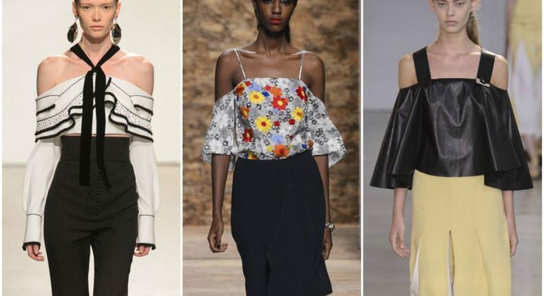 Bardot, Cold Shoulder and Choker are trends of 2016