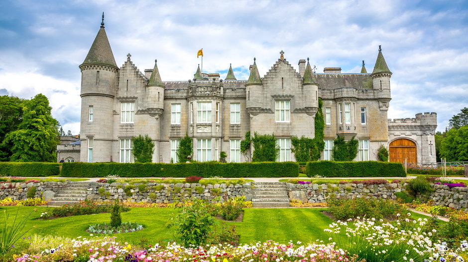 Zamek Balmoral w Szkocji, był ulubionym miejscem królowej Elżbiety II