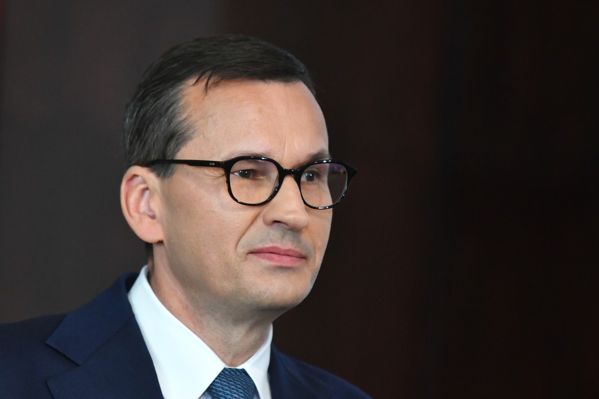 Premier Mateusz Morawiecki podczas uroczystego spotkania Zarządu Regionu Gdańskiego NSZZ „Solidarność”