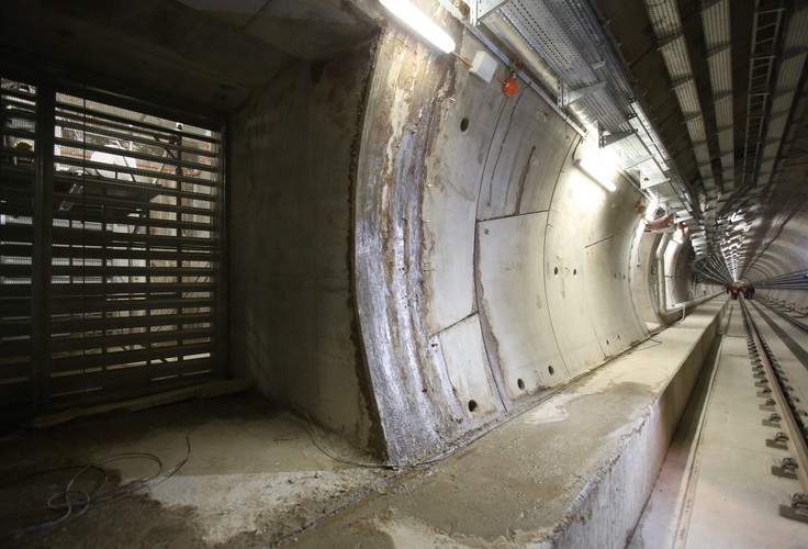 Tunel warszawskiego metra