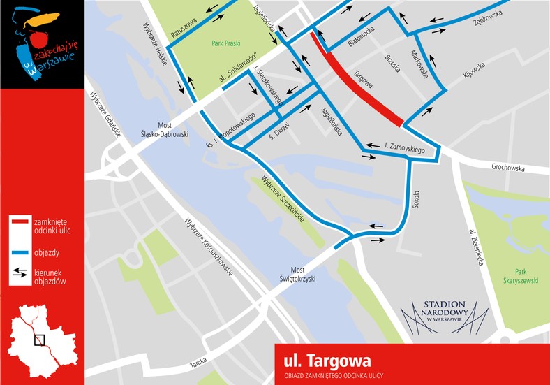 Objazd ul. Targowej