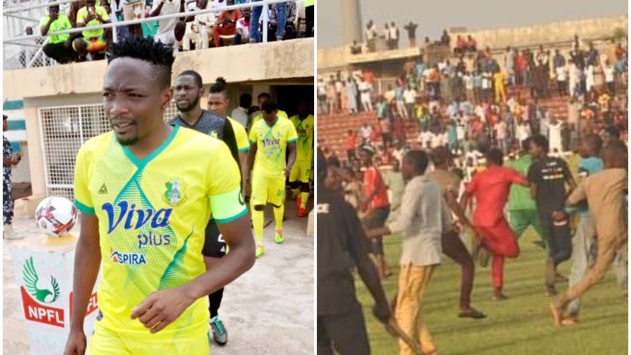 Ahmed Musa Expresses His Frustration After He Was Chased Out Of The Field By Fans In An Ugly Incident In Kano Pulse Nigeria