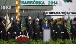 Ewa Kopacz z obietnicami u górników. Zobacz ZDJĘCIA