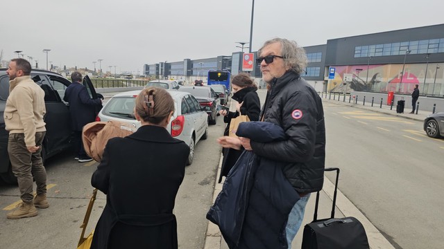 Emir Kusturica stigao na aerodrom