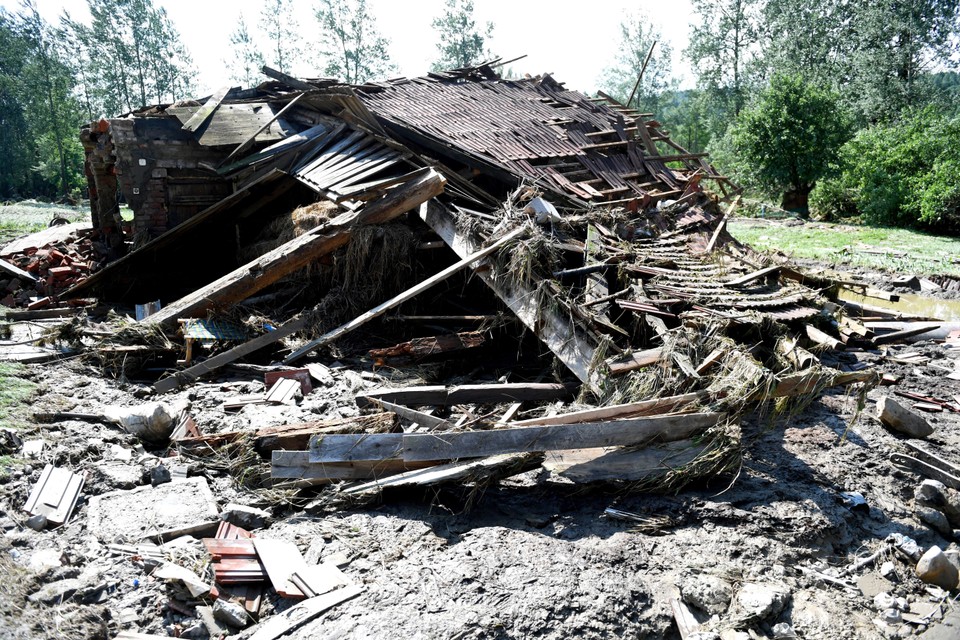 Podtopienia na Podkarpaciu. Hadle Szklarskie