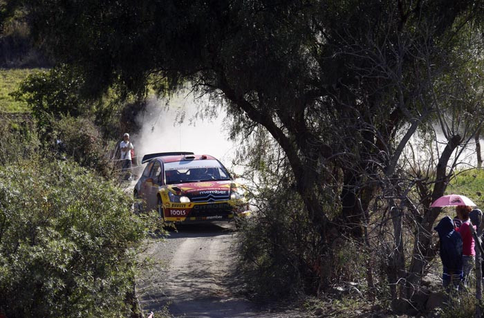 Rajd Meksyku 2010: faworyci za Petterem Solbergiem - Loeb ucieka, Hirvonen próbuje gonić (relacja z 2. etapu)