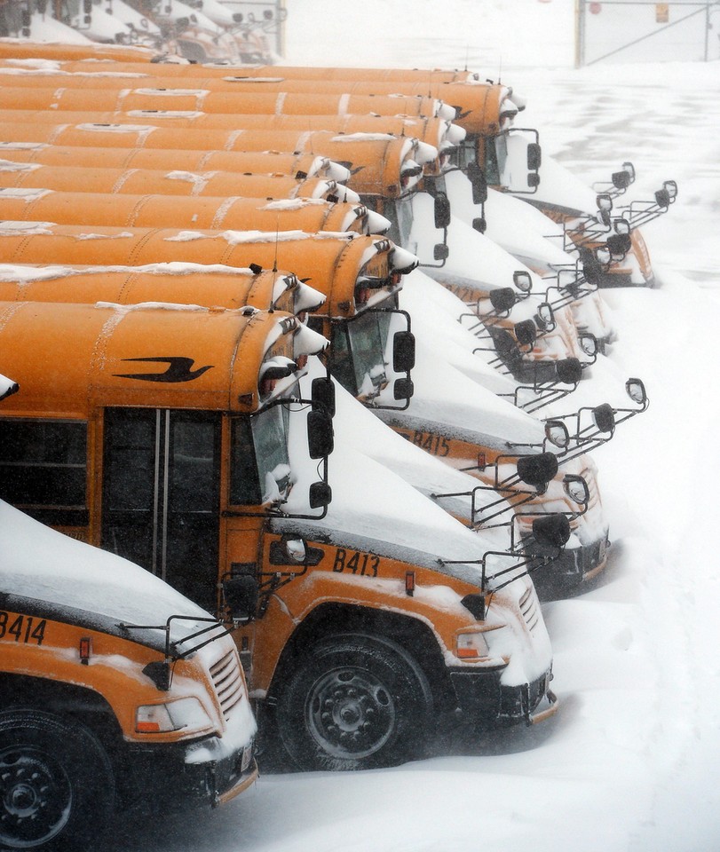 USA SNOWSTORM (Winter Storm in New England)