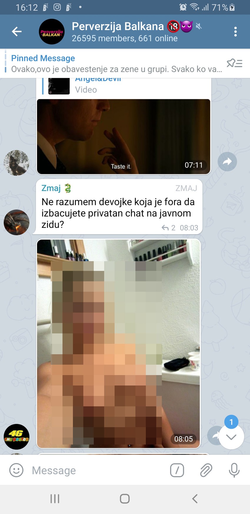 Ponižavajuće poruke mržnje upućene ženama i devojkama, i zloupotreba njihovih fotografija