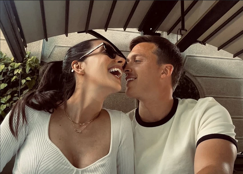 Marija Egelja sa mužem