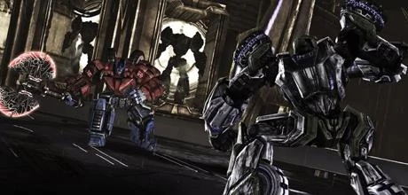 Screen z gry "Transformers: Wojna o Cybertron"