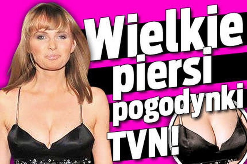 Wielkie piersi pogodynki TVN! Zobacz której?