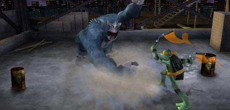 Screen z gry "TMNT Wojownicze Żółwie Ninja" (wersja PC)