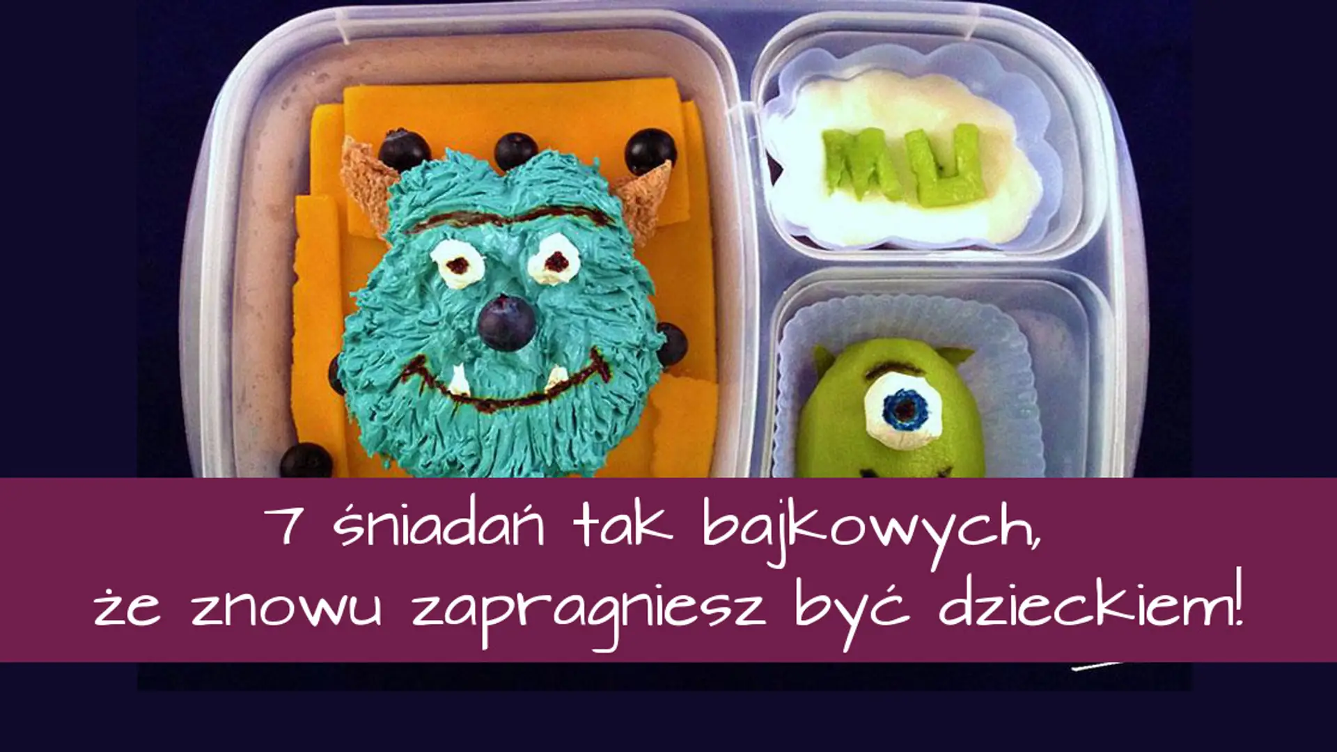 7 tak bajkowych śniadań, że znowu zapragniesz być dzieckiem. Kermit z jabłka, Chewbacca z masła orzechowego!