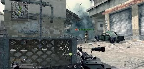 Screen z gry "Call of Duty 4: Modern Warfare" (wersja na Xboxa 360)