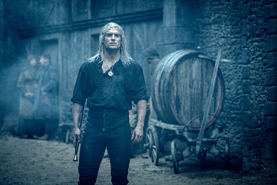 Henry Cavill jako Geralt z Rivii w serialu "Wiedźmin" (2019)