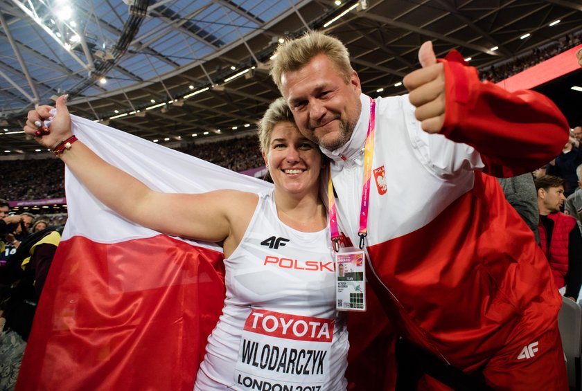 Anita Włodarczyk i Krzysztof Kaliszewski