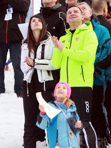 Marta Kaczyńska i Andrzej Duda